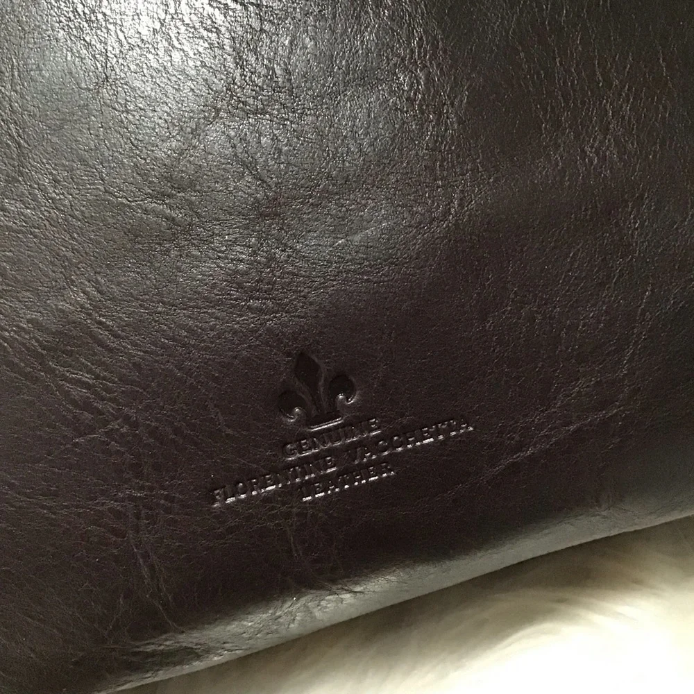 Dooney Florentine Leather North south bucket tote - Picture 7 of 16